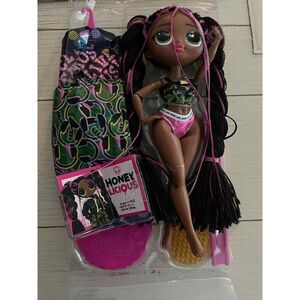 MGA LOL Surprise OMG Remix‎ Honeylicious Fashion Doll Black Hair New Open Box